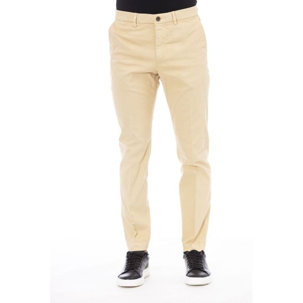 Peserico Beige Cotton Men's Men's Pant